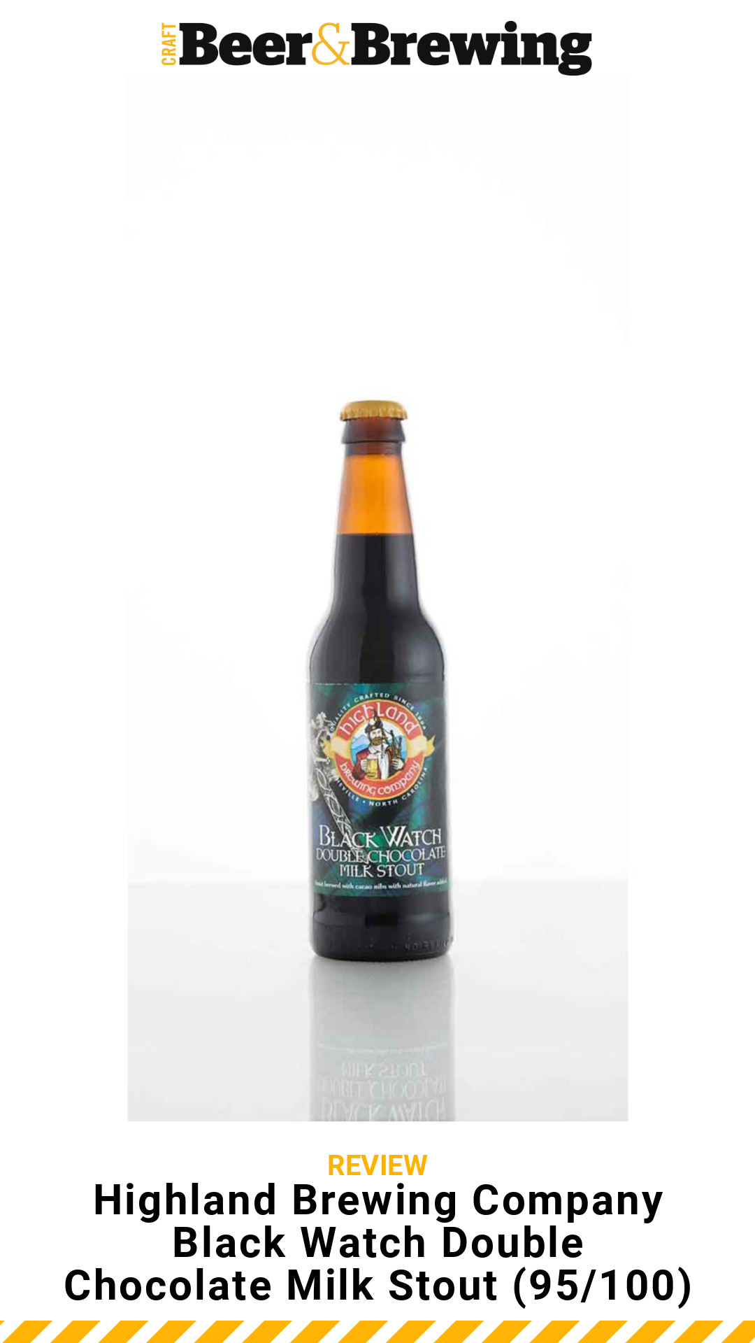 Review Highland Brewing Company Black Watch Double Chocolate Milk