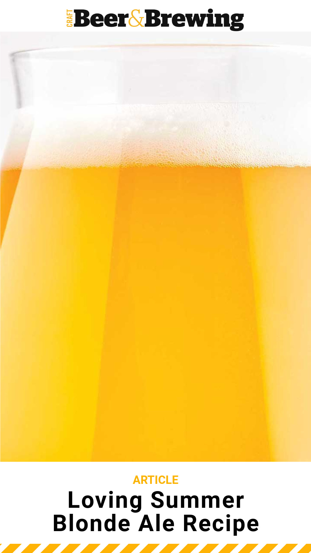 Loving Summer Blonde Ale Recipe Craft Beer & Brewing