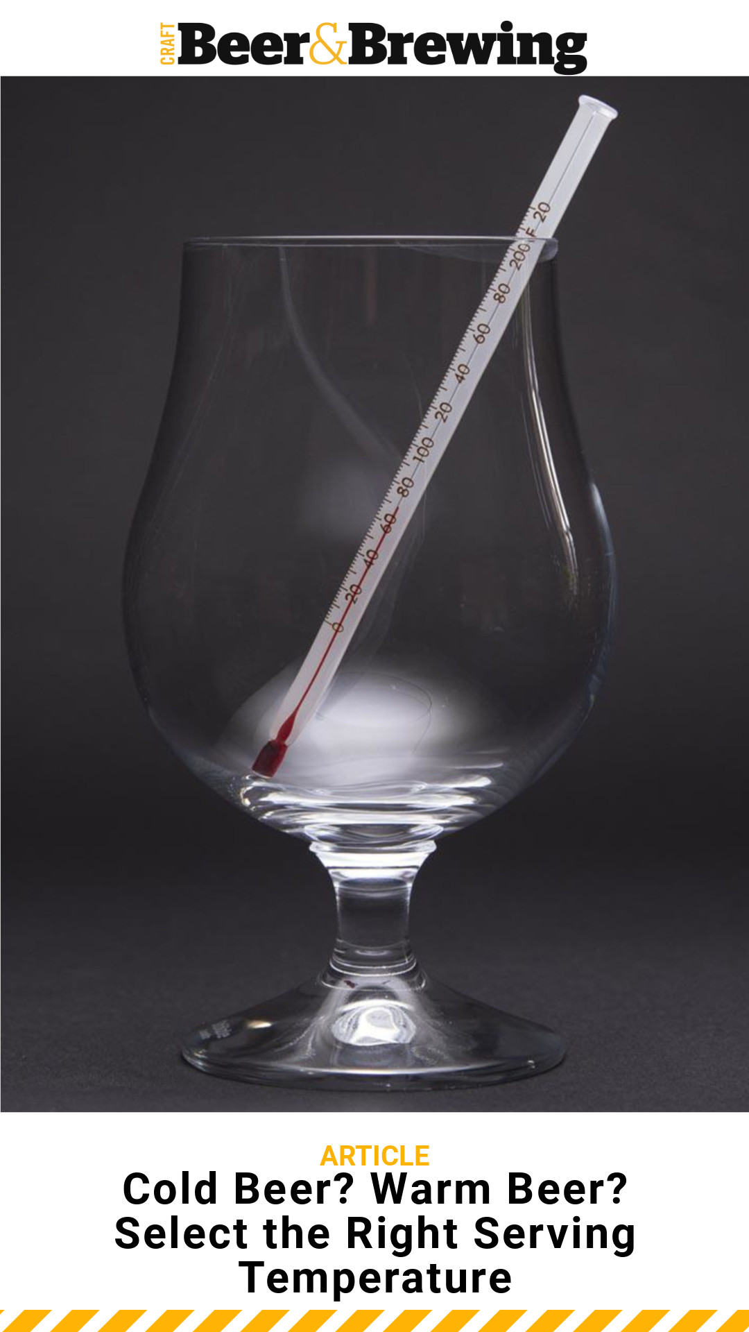 Cold Beer? Warm Beer? Select the Right Serving Temperature Craft Beer