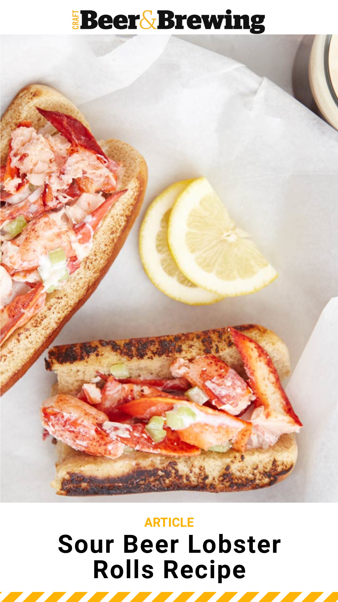 Sour Beer Lobster Rolls Recipe Craft Beer & Brewing