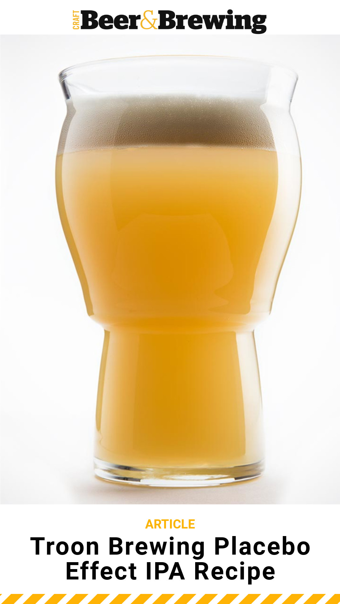 Troon Brewing Placebo Effect IPA Recipe Craft Beer & Brewing