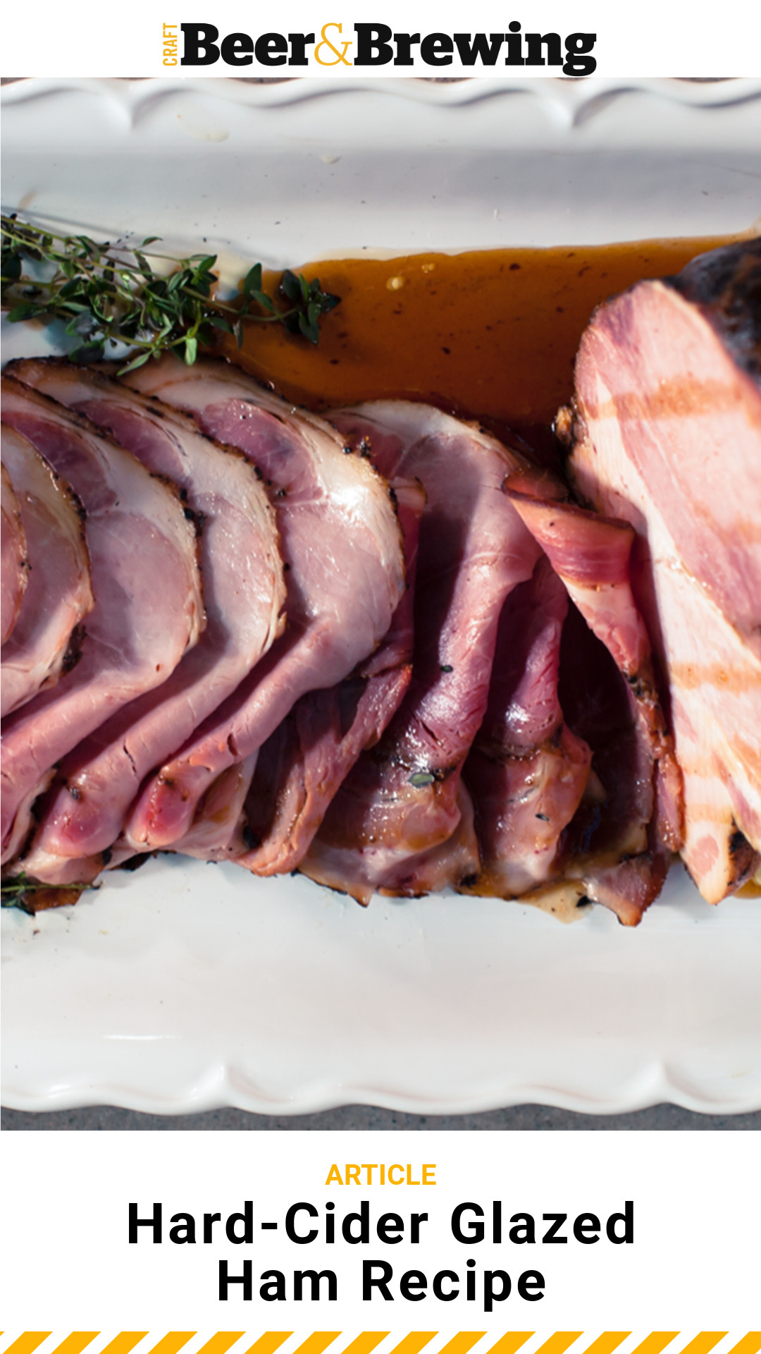 HardCider Glazed Ham Recipe Craft Beer & Brewing