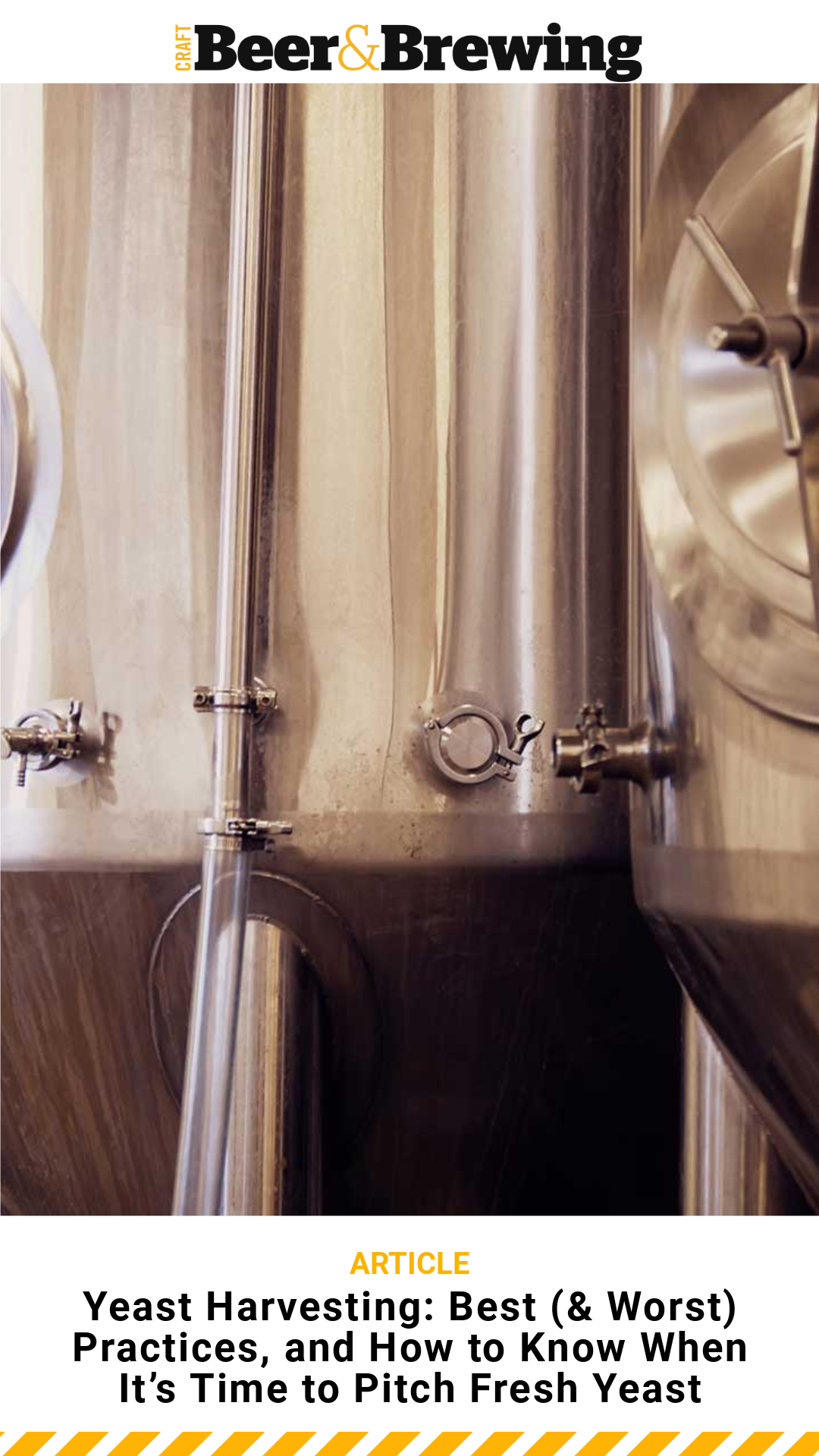 Yeast Harvesting Best (& Worst) Practices, and How to Know When It’s