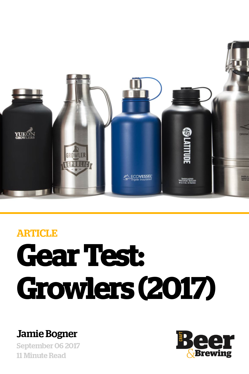 Gear Test Growlers (2017) Craft Beer & Brewing