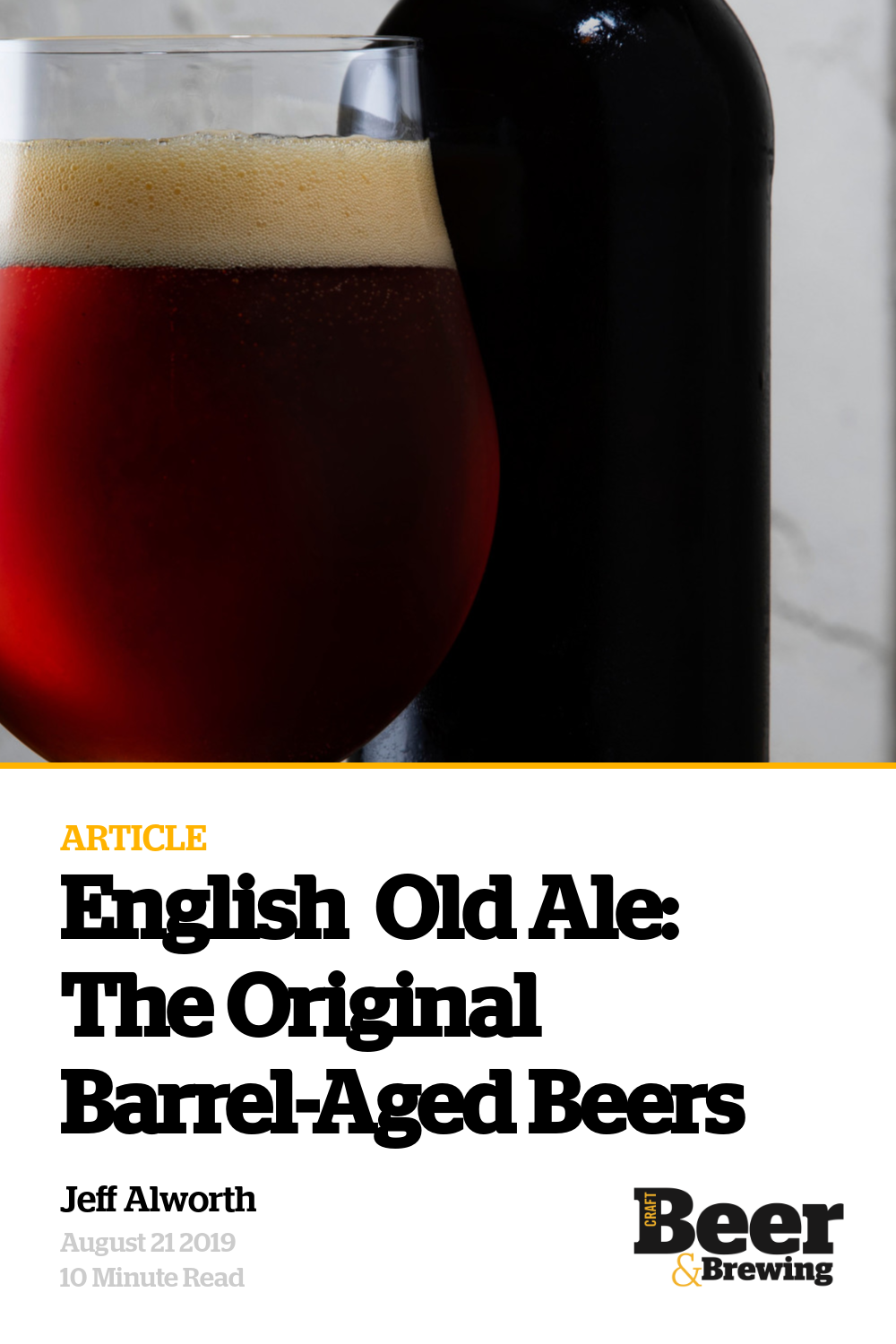 English Old Ale The Original BarrelAged Beers Craft Beer & Brewing