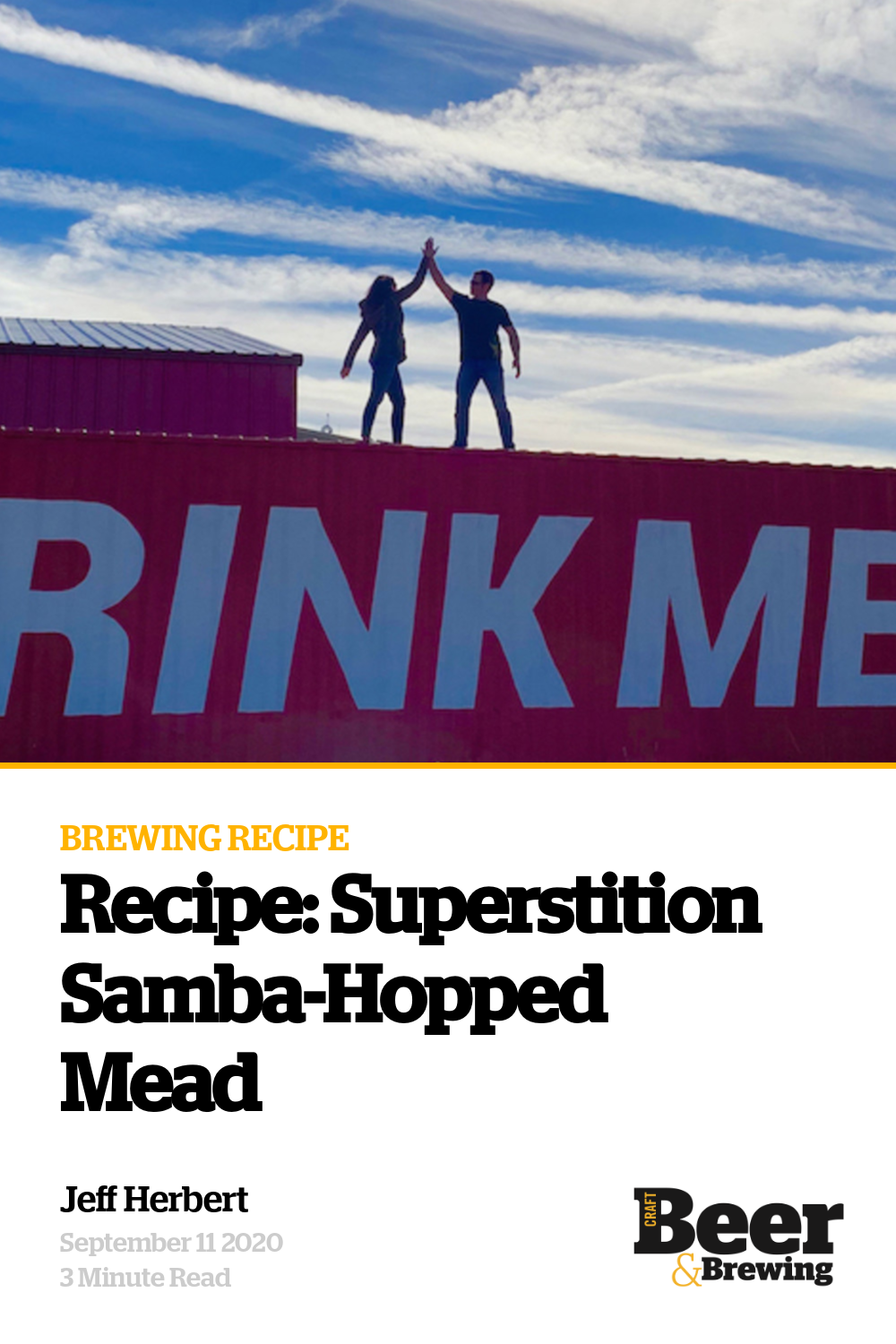 Recipe: Superstition Samba-Hopped Mead | Craft Beer & Brewing