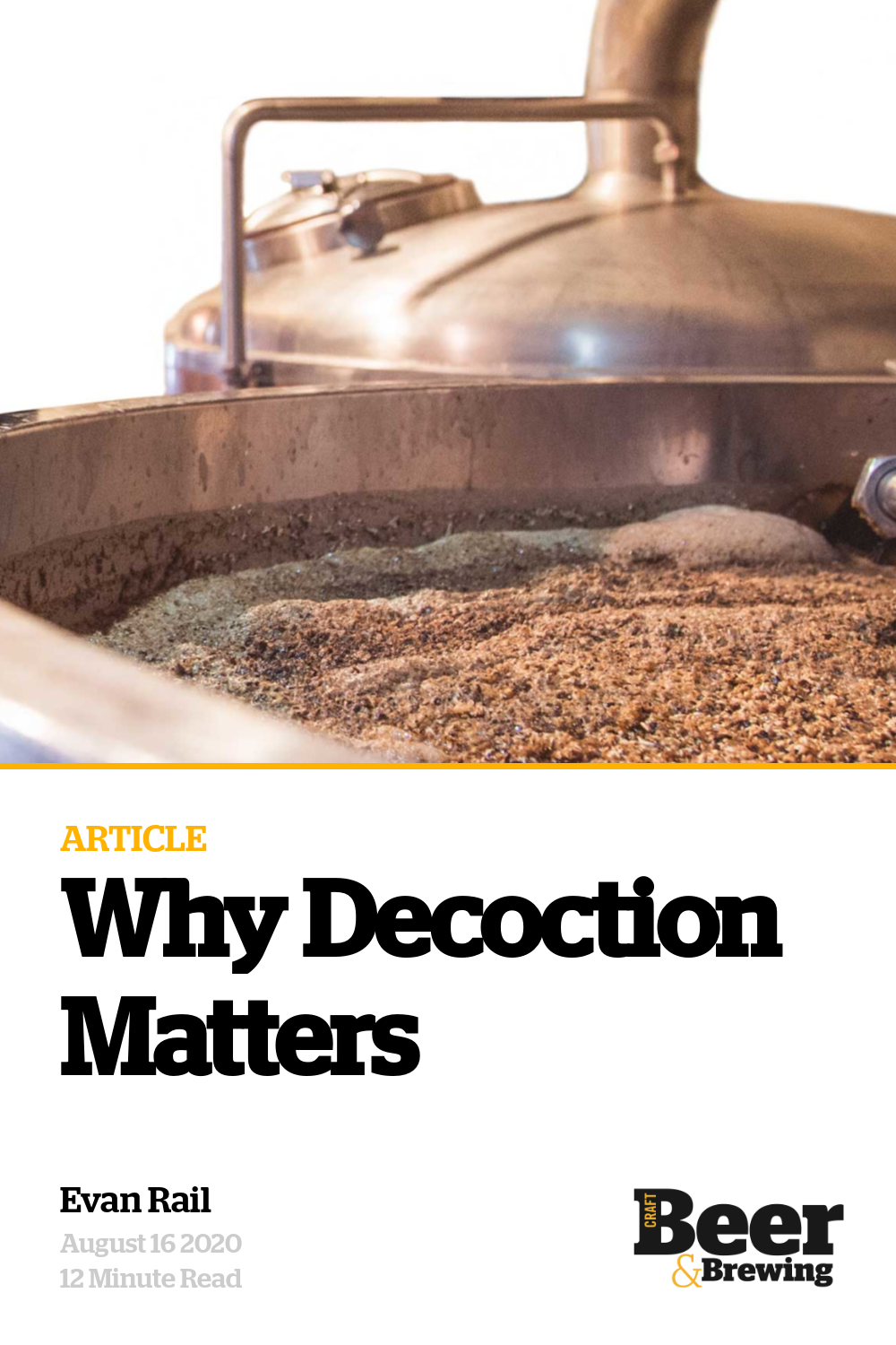Why Decoction Matters Craft Beer & Brewing