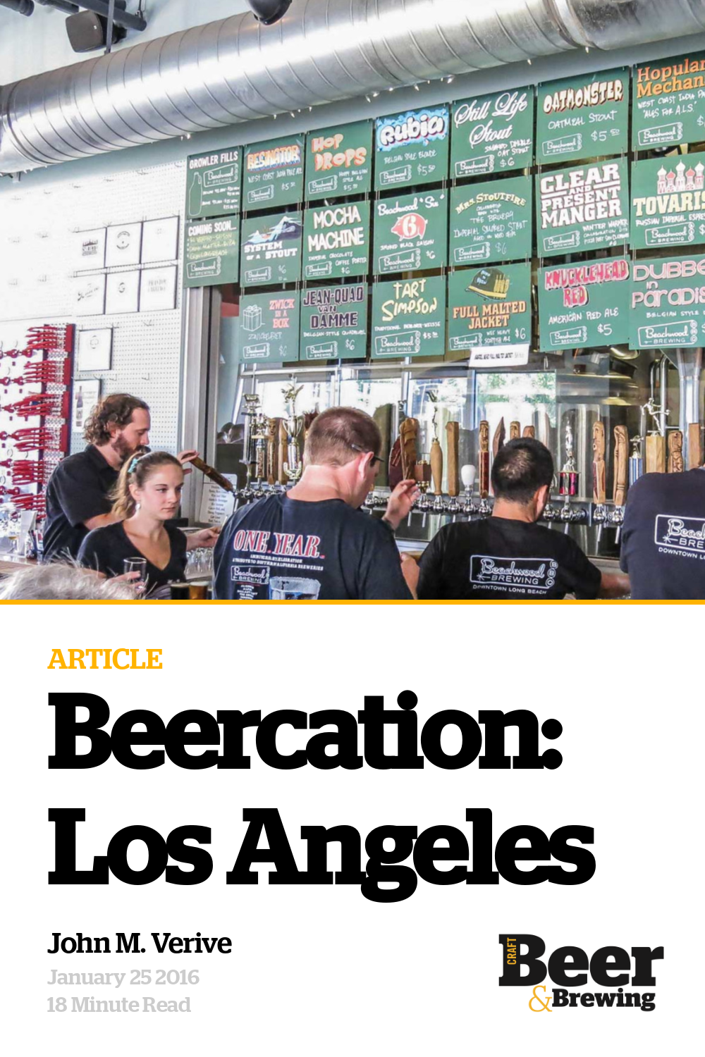 Beercation Los Angeles Craft Beer & Brewing