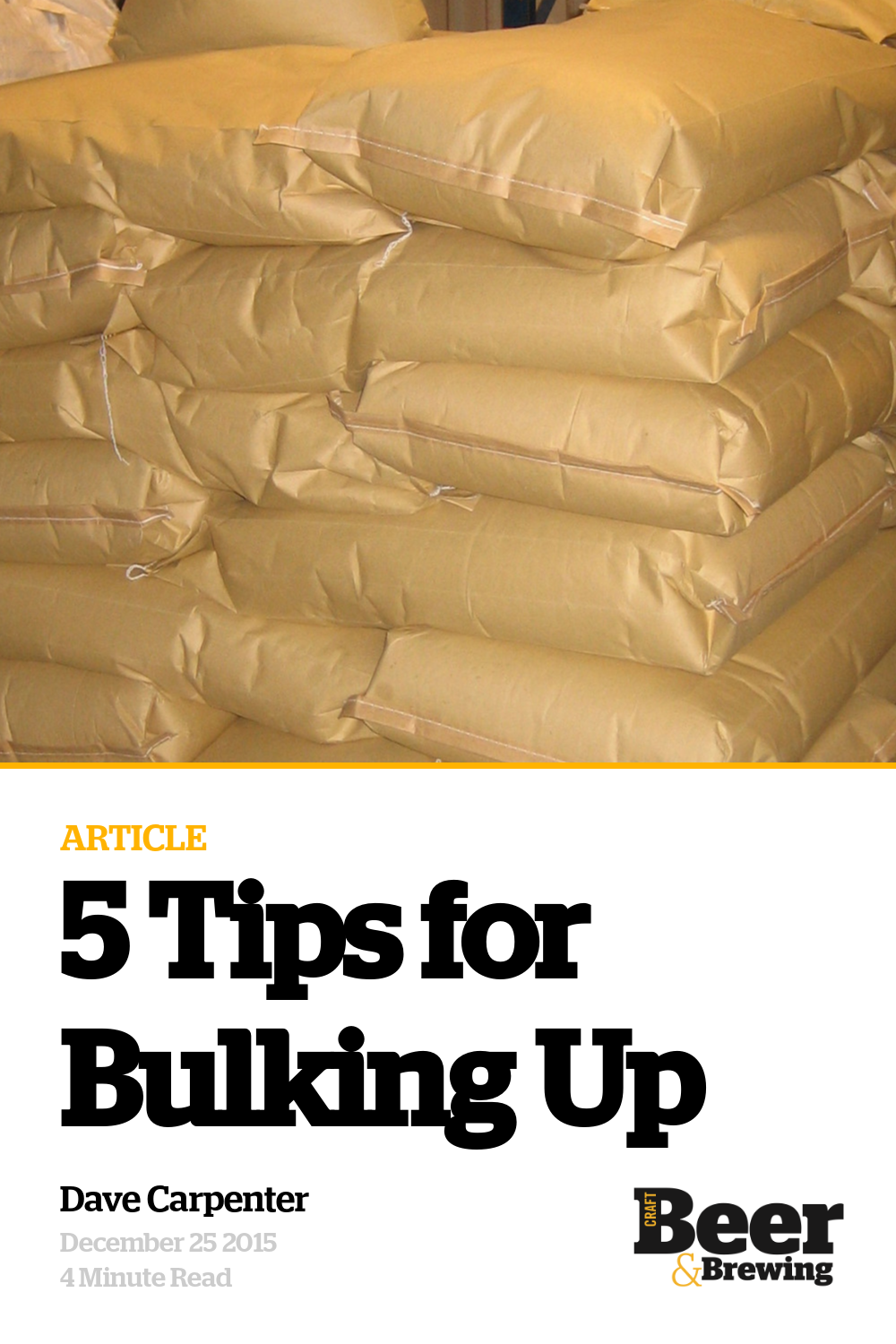 5 Tips for Bulking Up Craft Beer & Brewing
