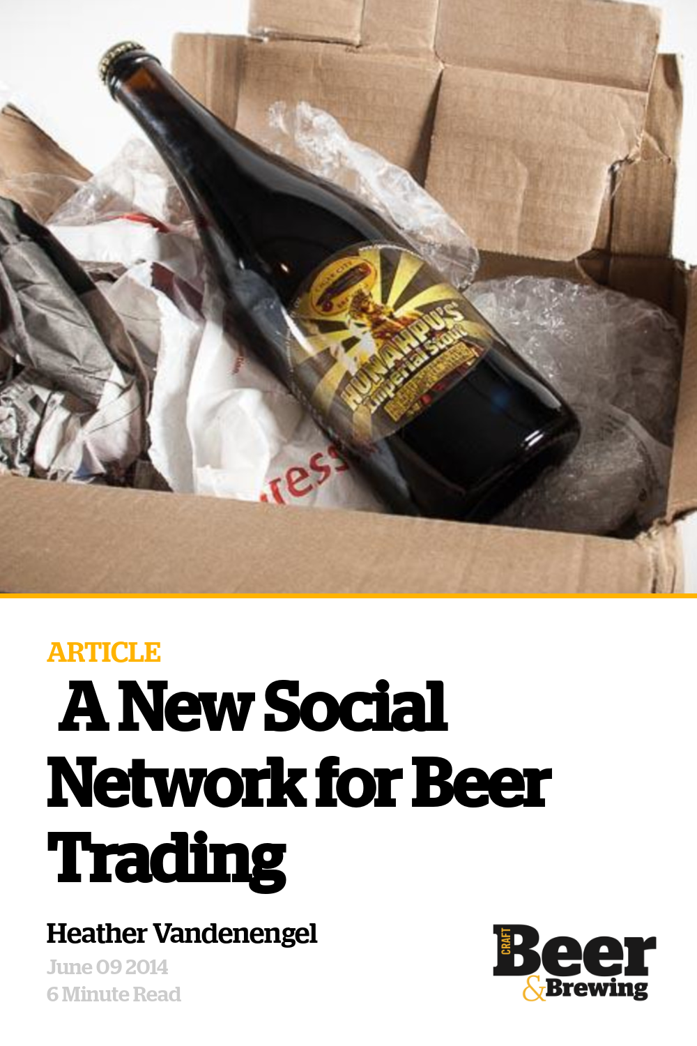 A New Social Network for Beer Trading Craft Beer & Brewing