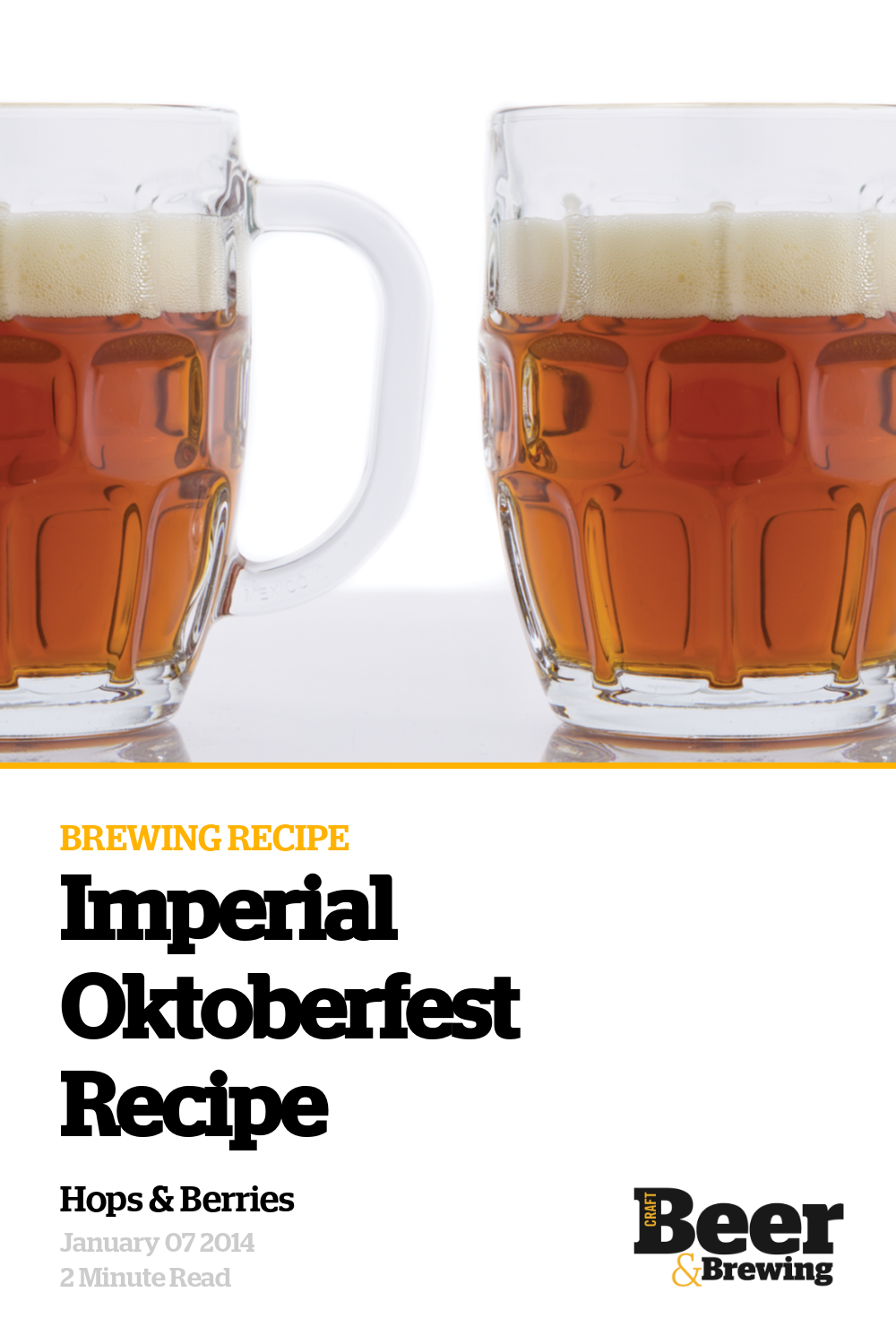 Imperial Oktoberfest Recipe Craft Beer & Brewing