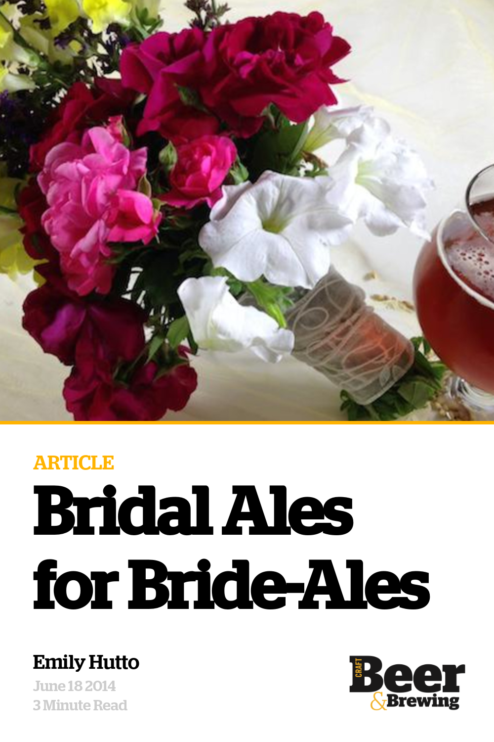 Bridal Ales for BrideAles Craft Beer & Brewing