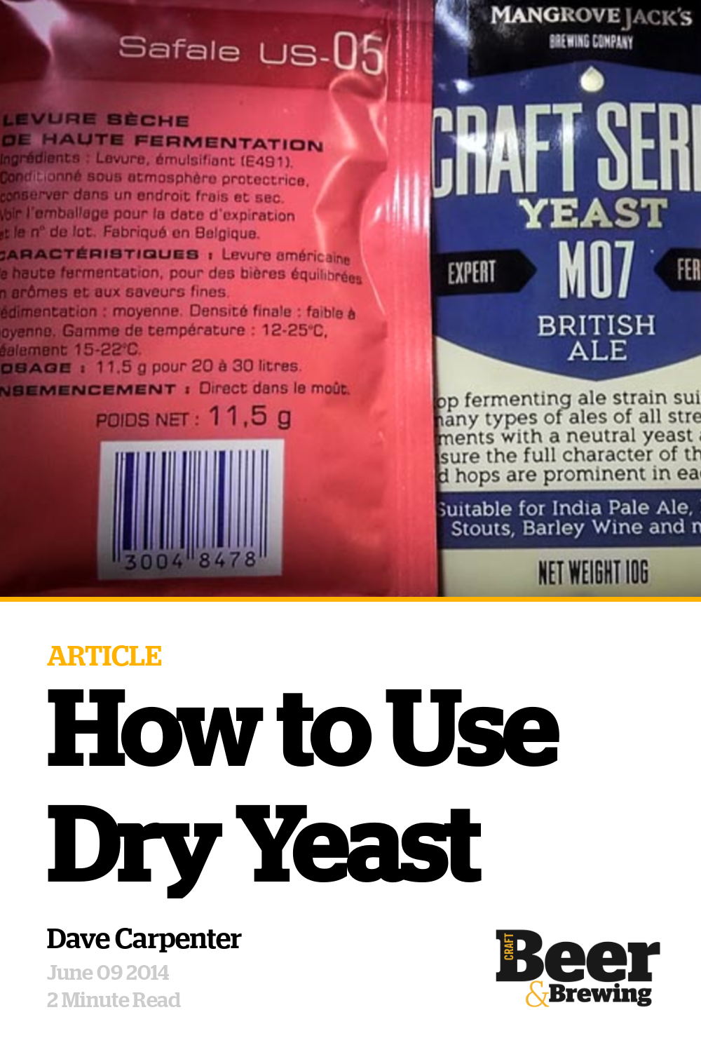 How to Use Dry Yeast Craft Beer & Brewing