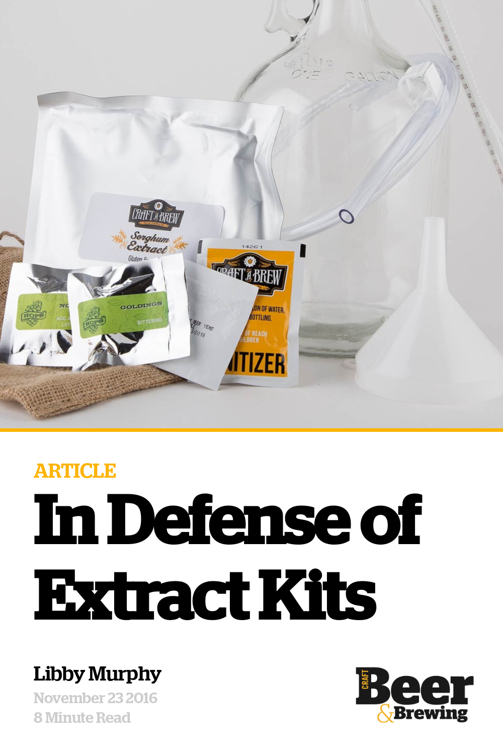 In Defense of Extract Kits Craft Beer & Brewing