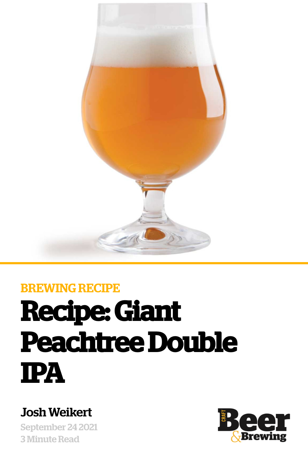 Recipe Giant Peachtree Double IPA Craft Beer Brewing recipe-giant-peachtree-double-ipa-craft-beer-brewing